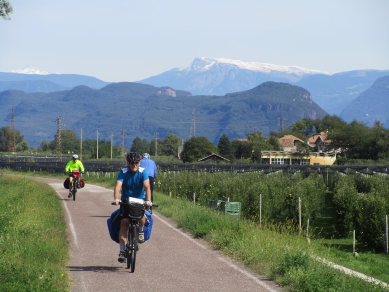 Adige Cycling Route in Italy