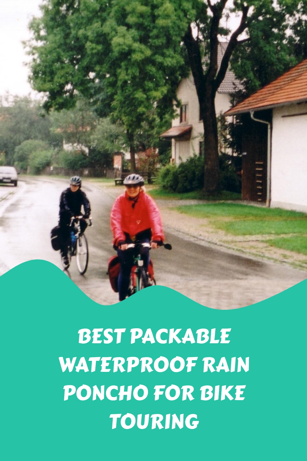 Best Packable Waterproof Rain Poncho for Bike Touring generated pin 68745 1