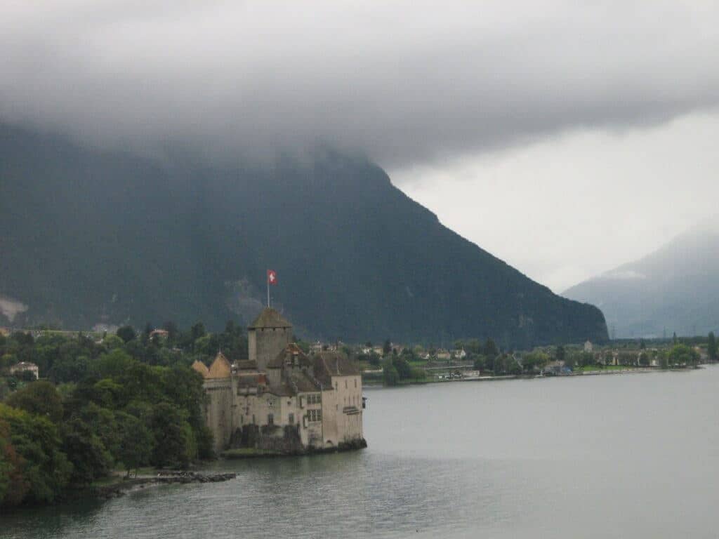 Castle Chillon in Montreux, Switzerland