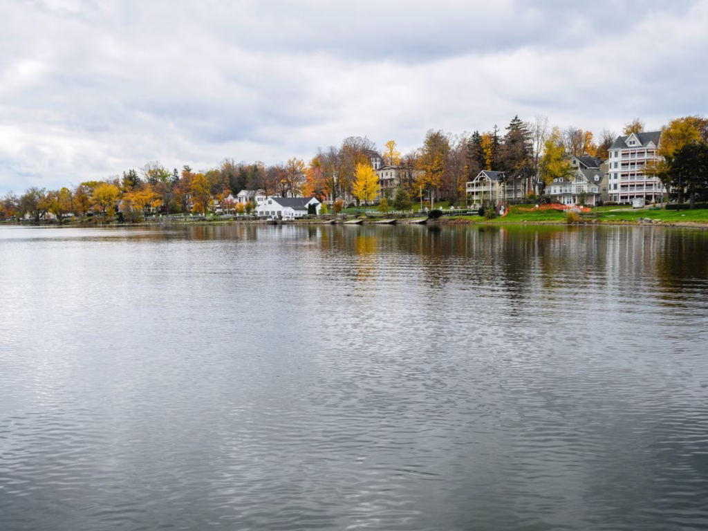View of Chautauqua Institution from the lake