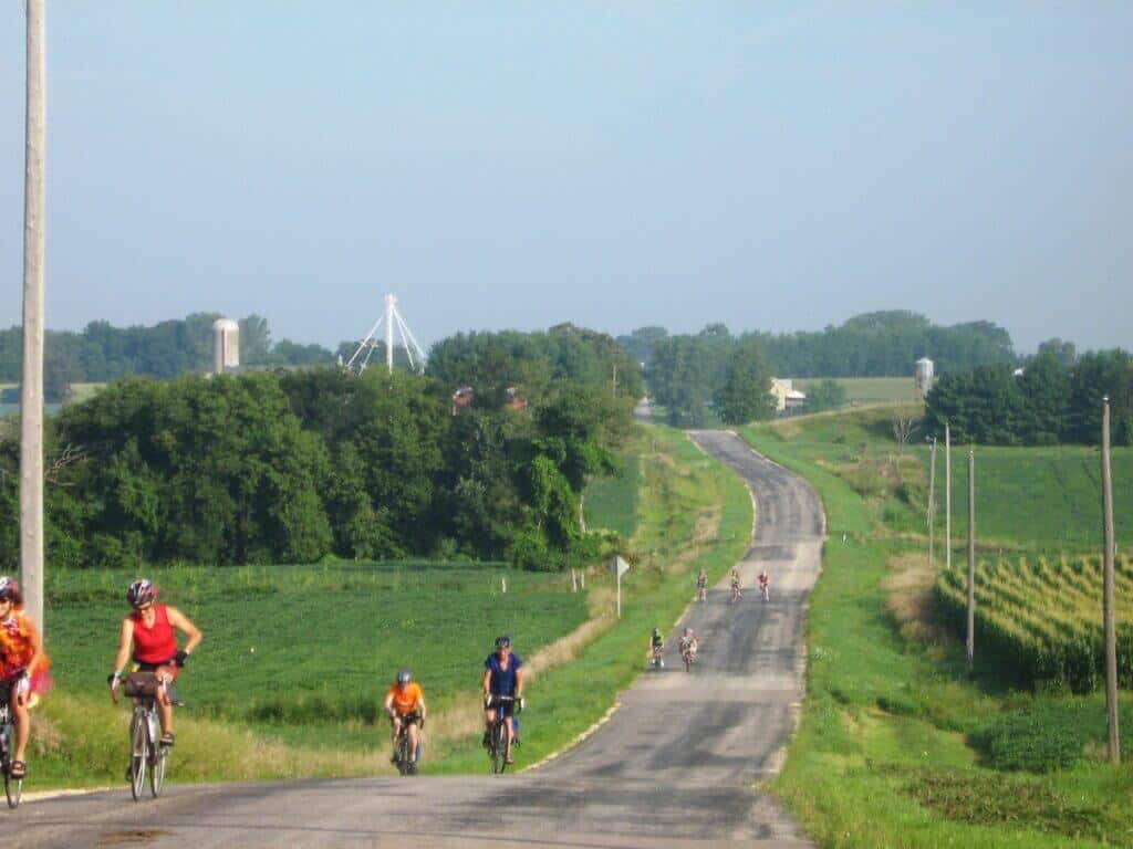 Wisconsin bike tour near Columbus