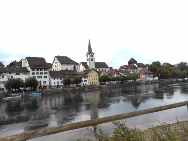 Diessenhofen, Switzerland along the Rhine River
