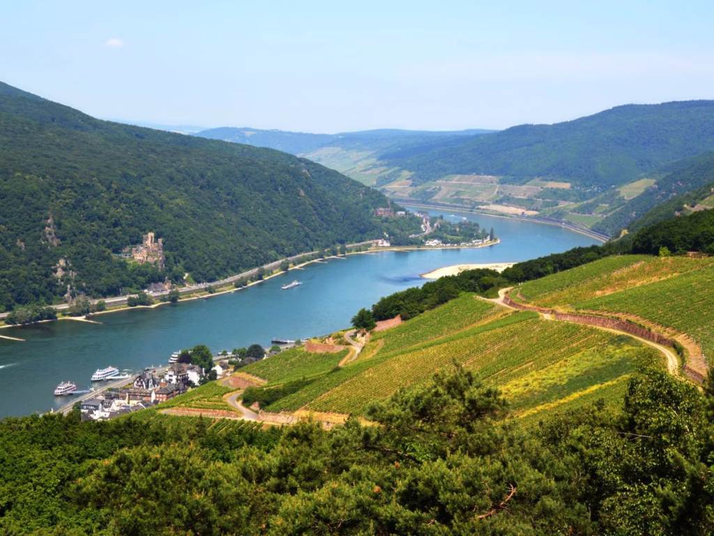 Rhine Valley in Germany