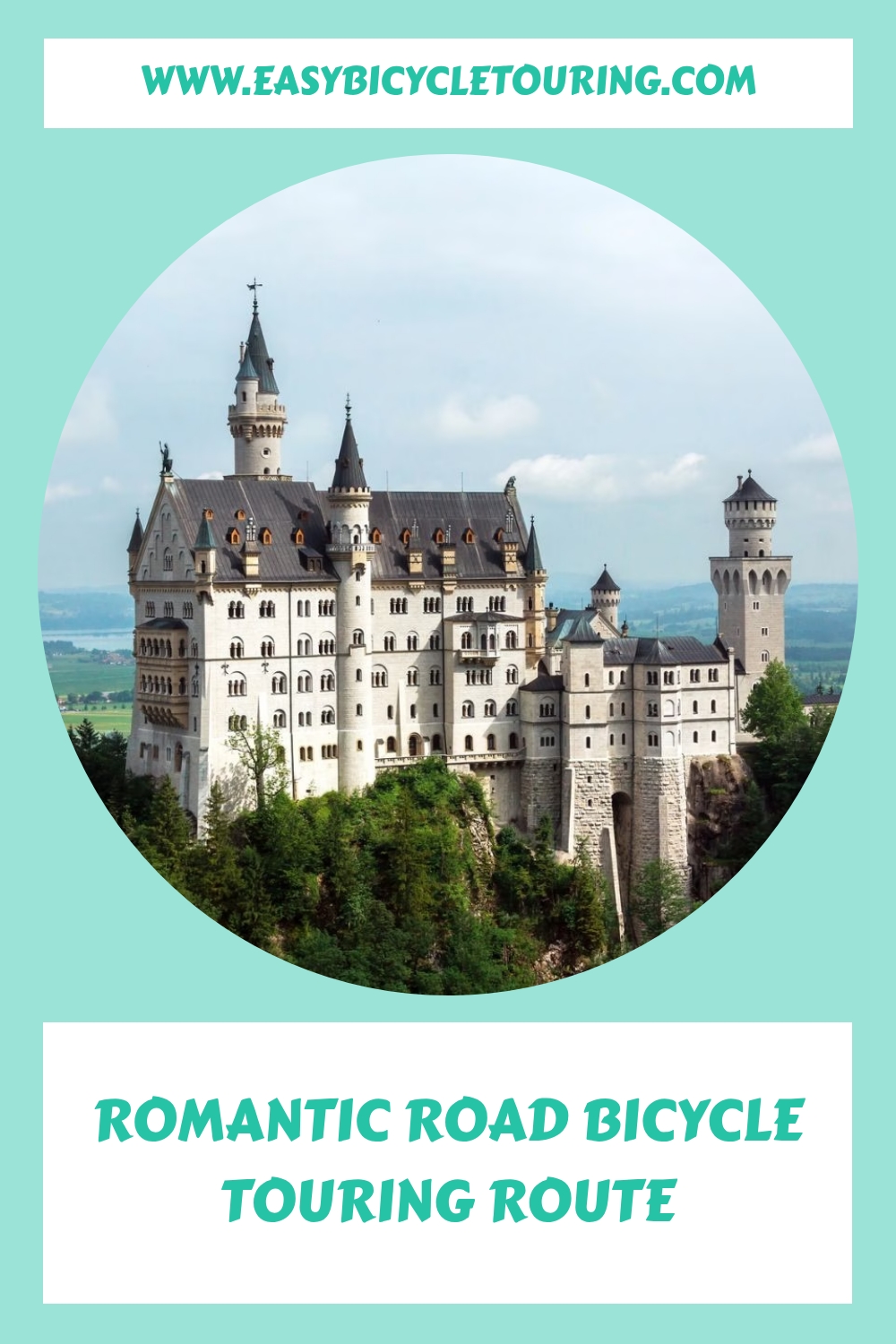 Romantic Road Bicycle Touring Route generated pin 185 1