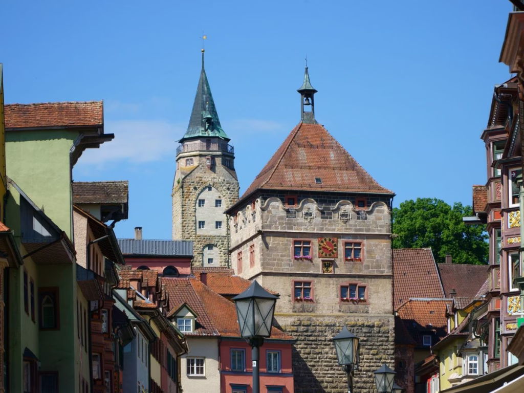 Medieval heart of Rottweil, Germany
